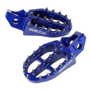 Zeta Aluminium Footpegs Husqvarna MX/ED SX '16- Blue - Image 2