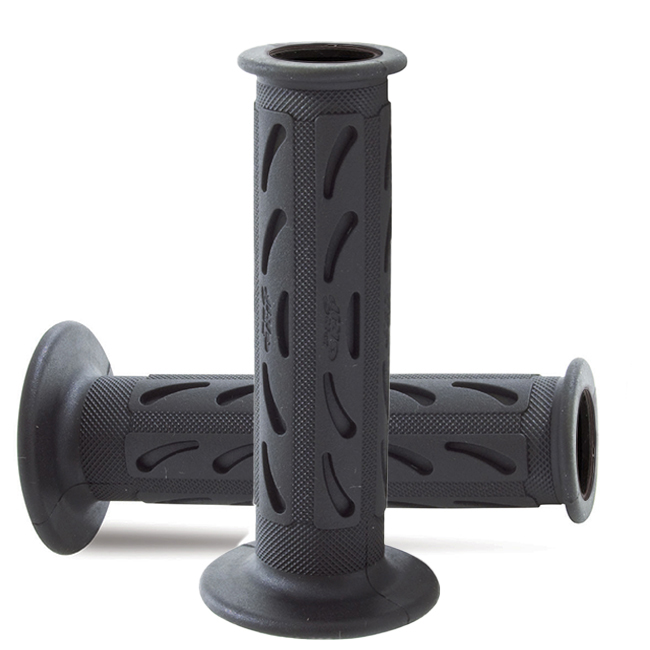 Superbike Single Density Black 125mm Open End Progrip [A]