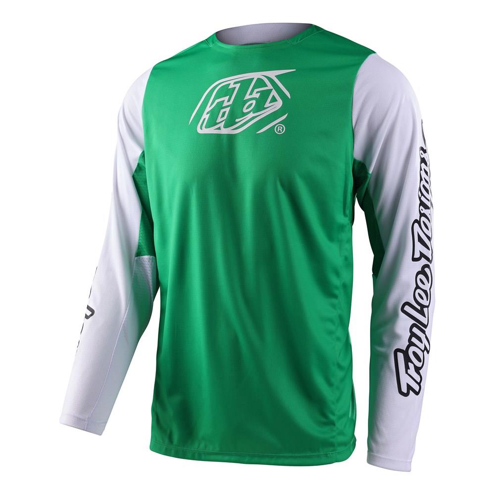 Troy Lee Designs GP Pro Icon Pro Motocross Jersey Green / White