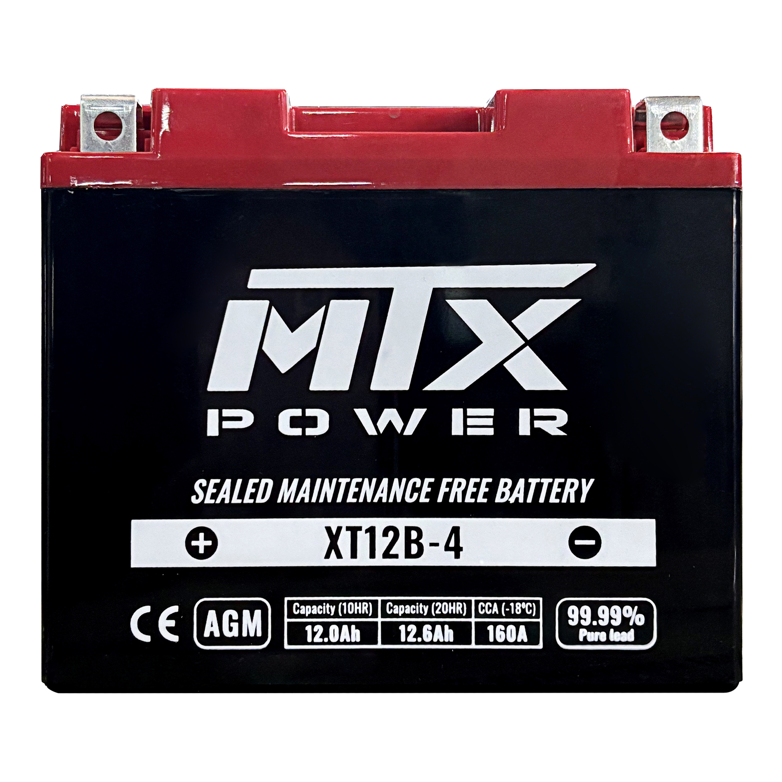 MTX Power Battery AGM - XT12B-4 - Image 1