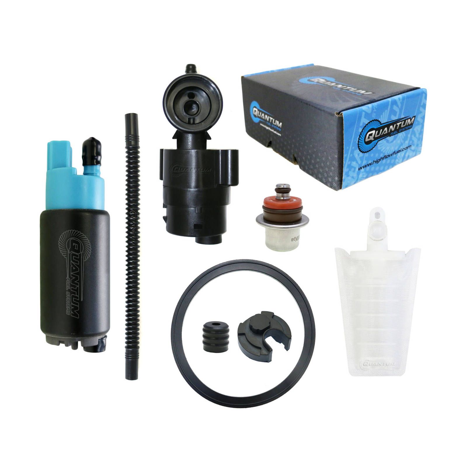 QUANTUM IN-TANK EFI FUEL PUMP W/REGULATOR, TANK SEAL,FILTER - Image 1