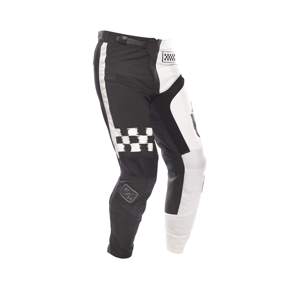 Fasthouse Youth Speed Style Jester Motocross Pants Black/White