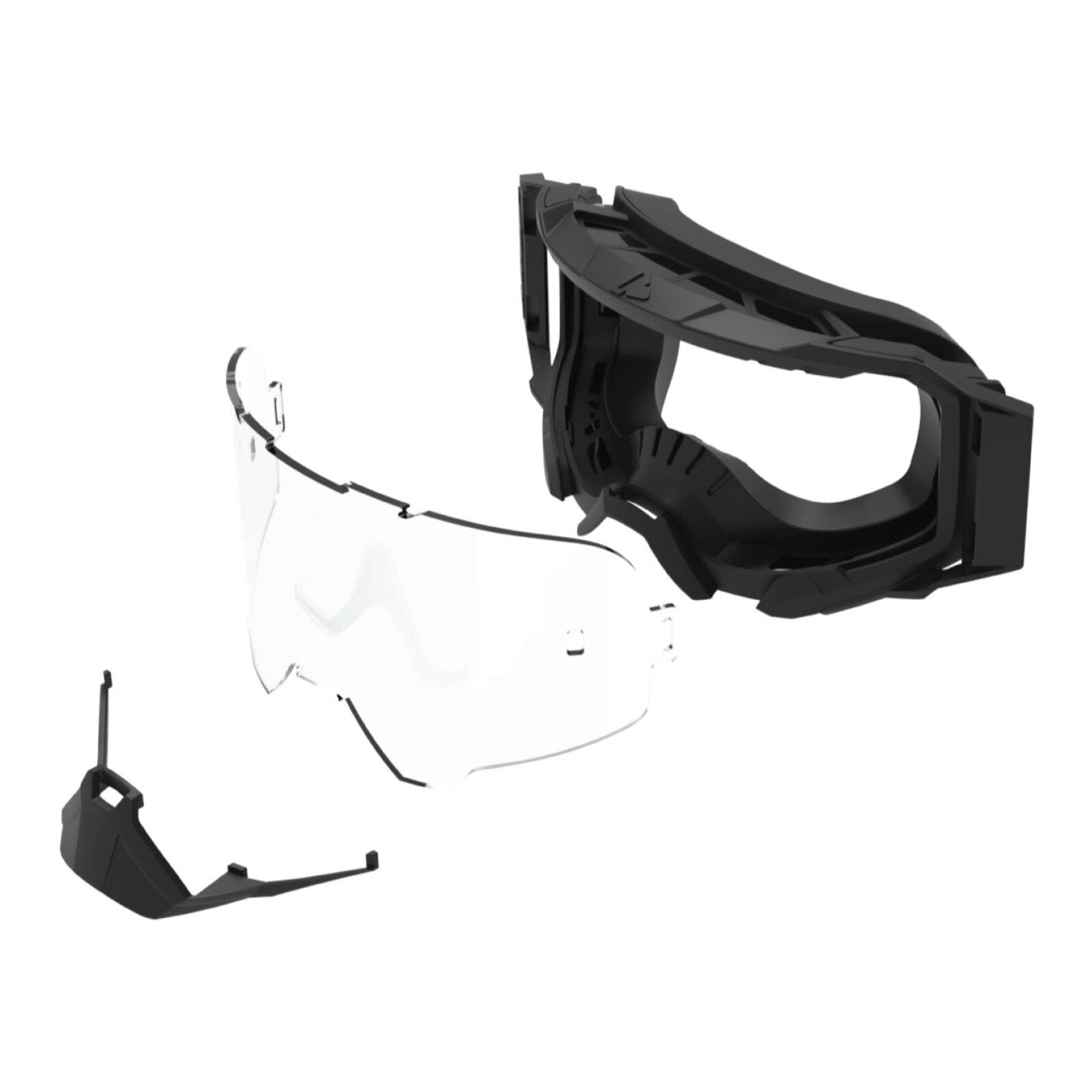 Leatt 5.5 Velocity Motocross Goggle Cryztal Ruby Rose 32 VLT - Image 3