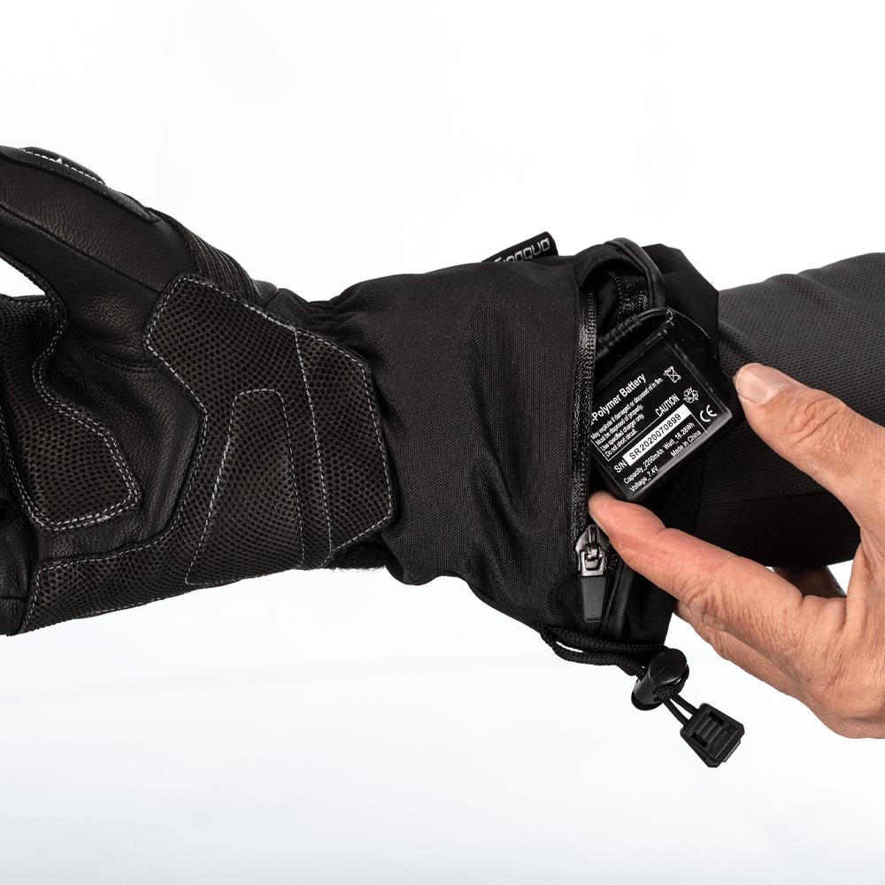 RST Paragon 6 Heated CE Road Gloves Black