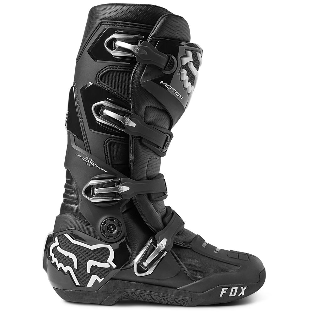 Fox Motion Motocross Boots Black