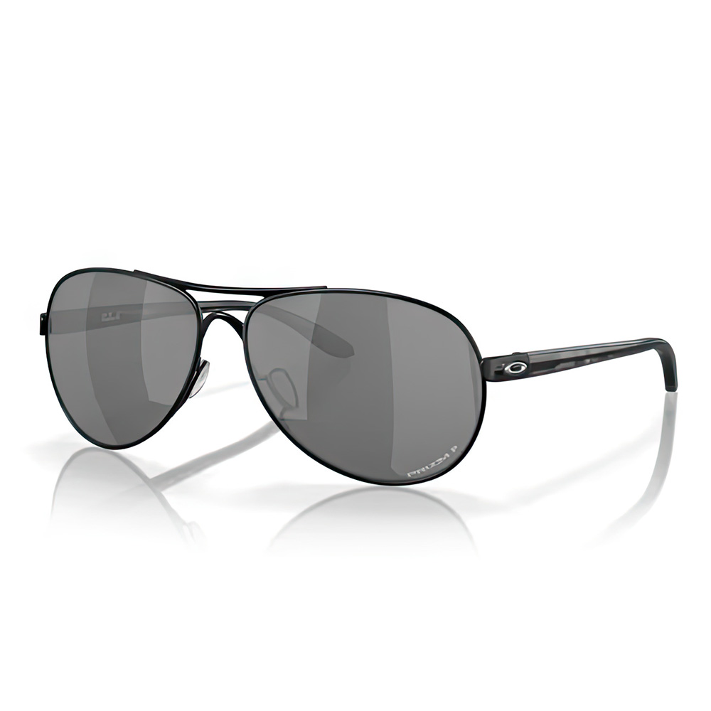 Oakley Feedback Sunglasses Polished Blk w/ PRIZM Blk Polarized