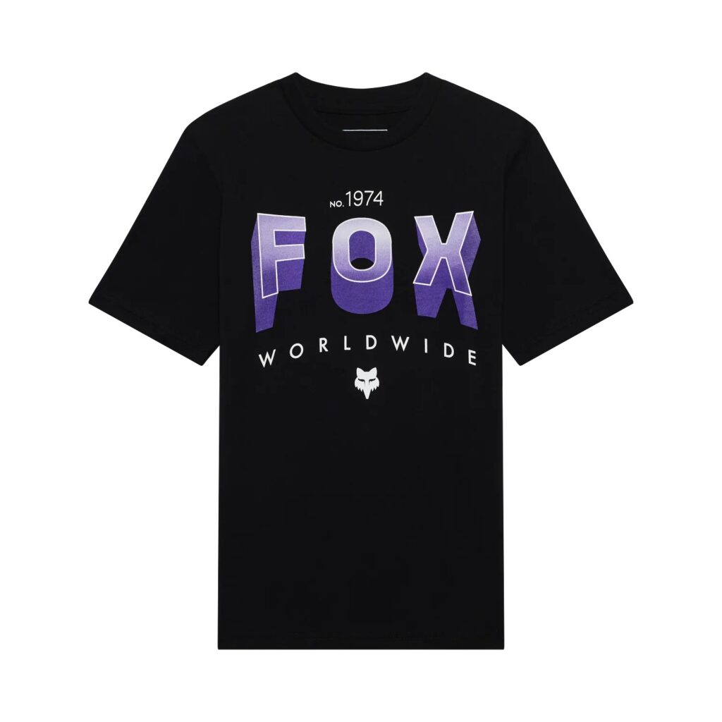Fox  Block Tee Youth Black