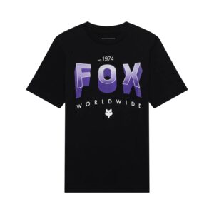 Fox  Block Tee Youth Black - Image 3