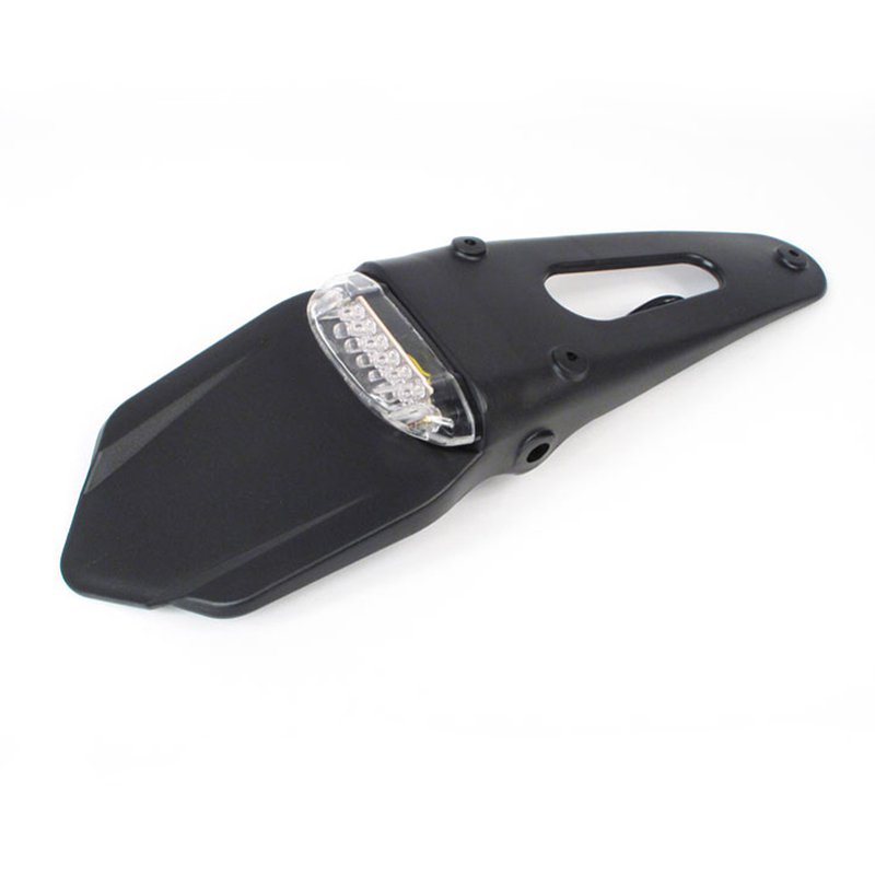 WHITES ENDURO FENDER BRACKET w LED TAIL LIGHT