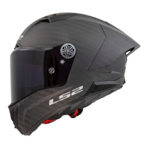 LS2 FF805 Thunder GP Pro Road Helmet Matte Black - Image 2