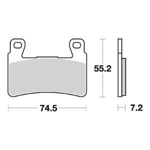 Brembo Brake Pad - Sintered Front - Image 3