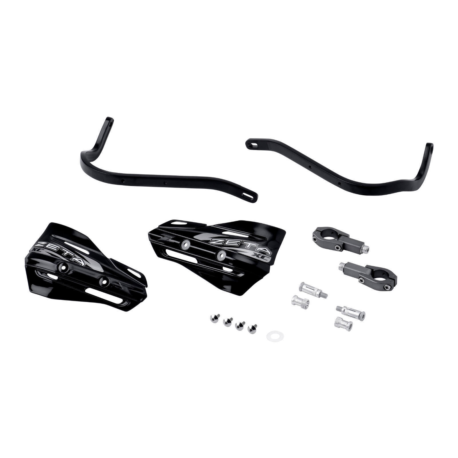 Zeta Armor Handguard XC Kit for 28.6mm Bar - Black / Black - Image 2
