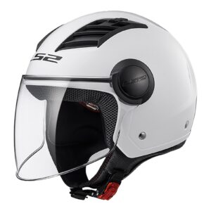 Flip Front Helmet LS2 OF562 Airflow White - Image 4
