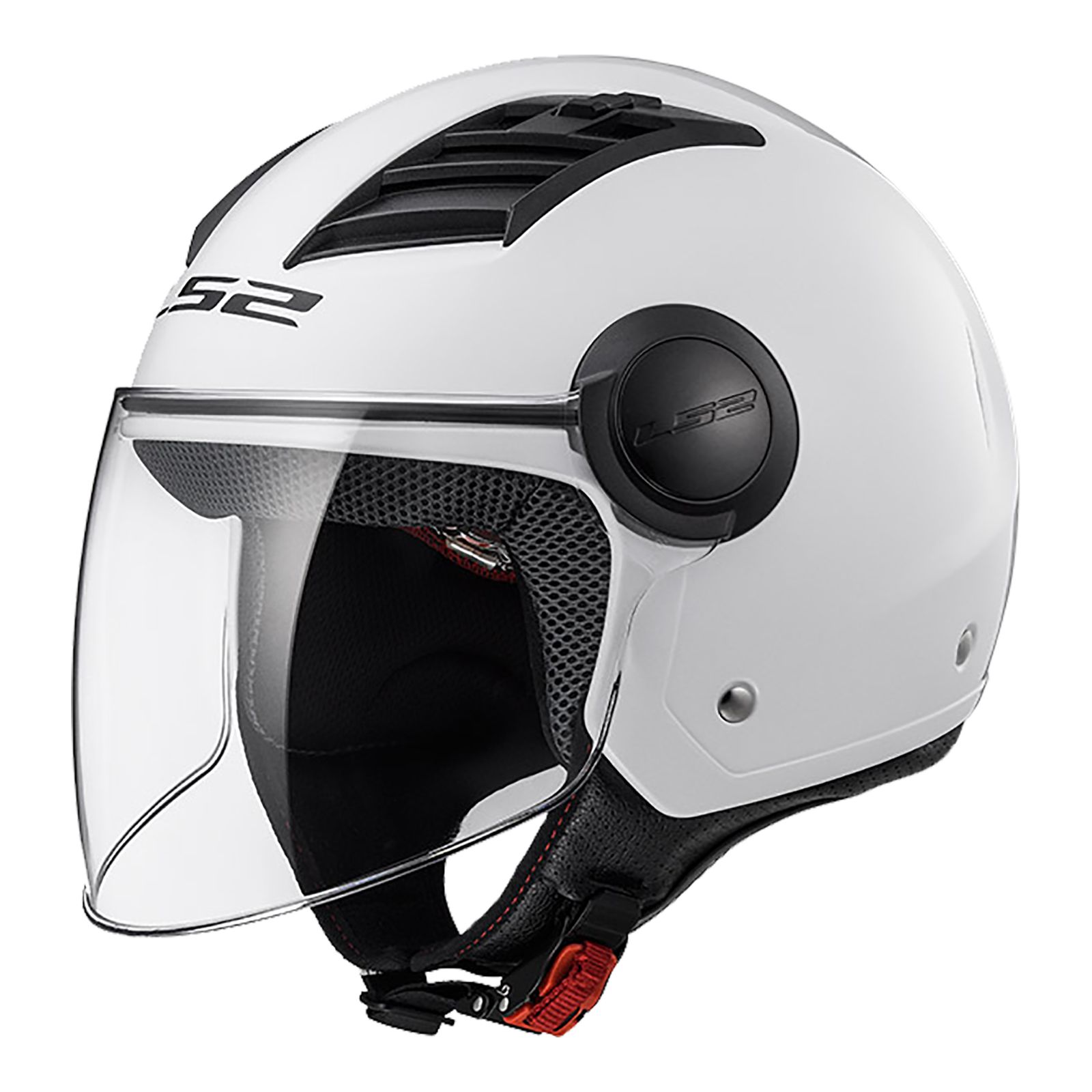 Flip Front Helmet LS2 OF562 Airflow White - Image 4