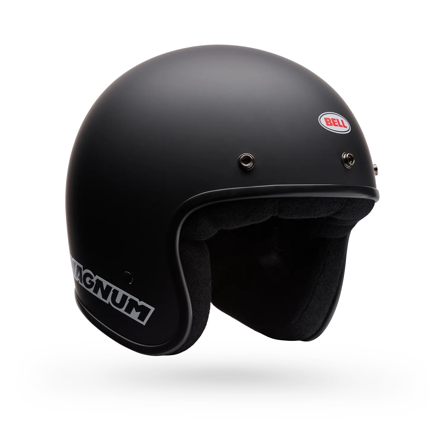 Bell Magnum Solid ECE Open Face Helmet Matte Black - Image 2