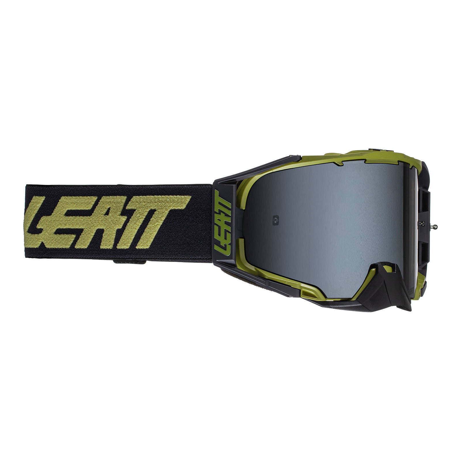 Leatt Velocity 6.5 Motocross Goggles Desert Sand/Lime Platinum UC 28% - Image 1