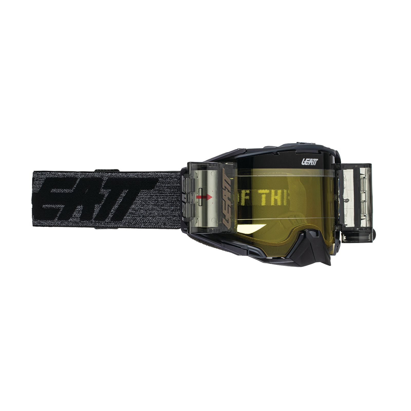 Leatt Velocity 6.5 Graphene Roll-Off Motocross Goggles Yellow 70% - Image 1