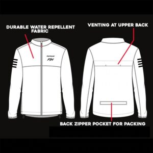 Fasthouse Tracker Packable Windbreaker Black - Image 6