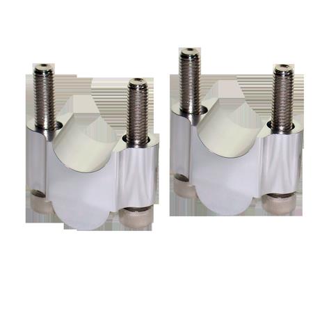 Bar raisers 25mm 22.2mm Tech7 silver riser