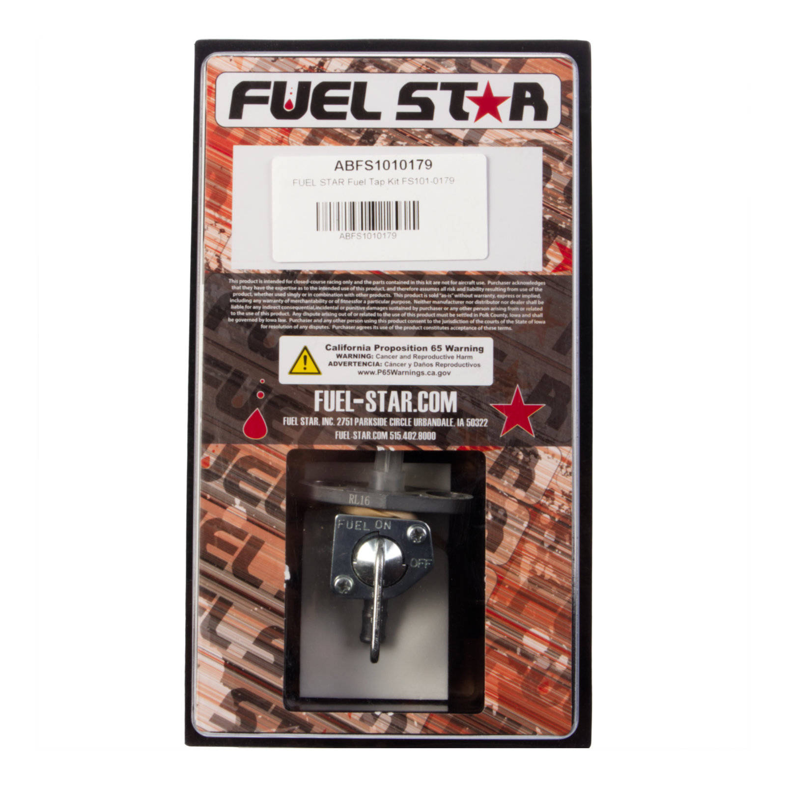 All Balls Racing Fuel Tap Kit (FS101-0179) - Image 1