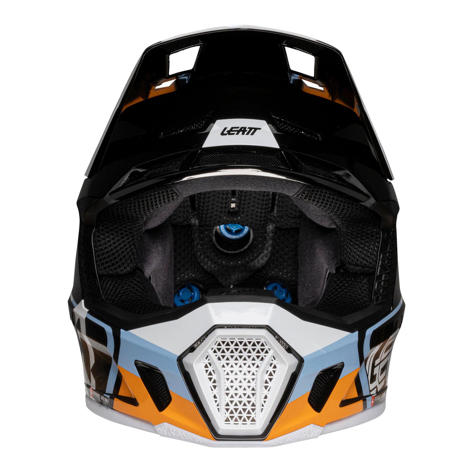 Leatt 7.5 Motocross Helmet Kit - Orange - Image 6