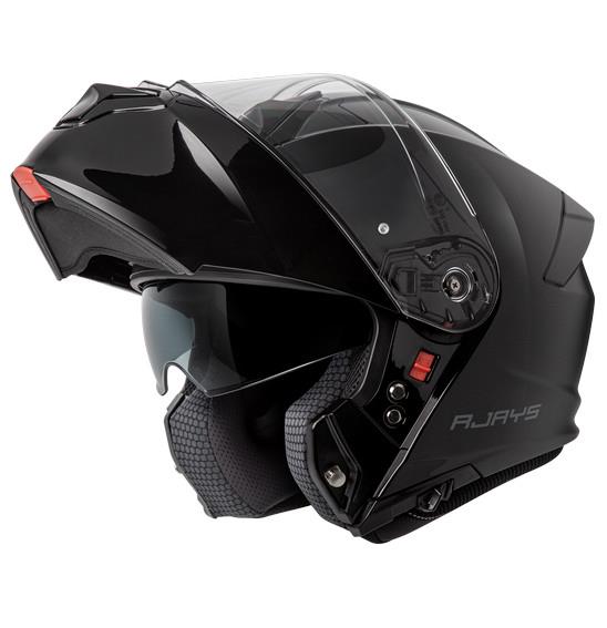 Rjays Tourtech V Flip Front Helmet Black