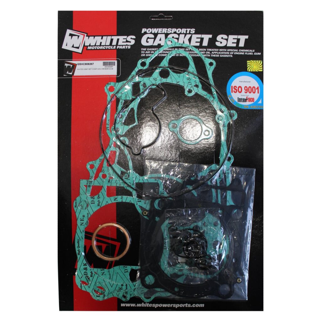 WHITES GASKET SET COMPLETE HON CRF450R 02-06