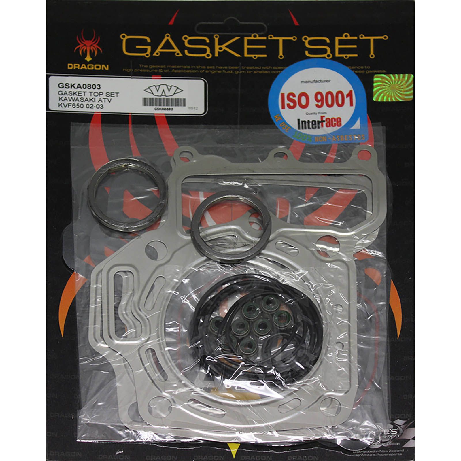 WHITES GASKET SET TOP KAW KVF650 Prairie 02-09 - Image 1