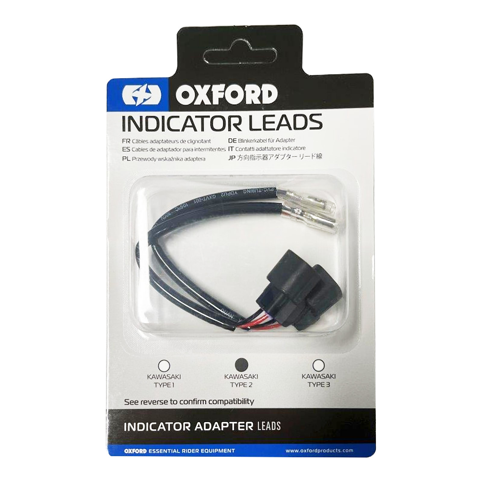 Oxford Indicator Leads Kawasaki Type 2 - Image 1