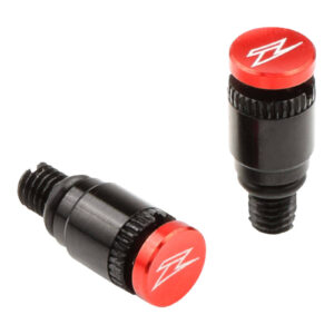 Zeta Fork Top Bleeder S-Type Showa/KYB (2pcs) - Red - Image 1