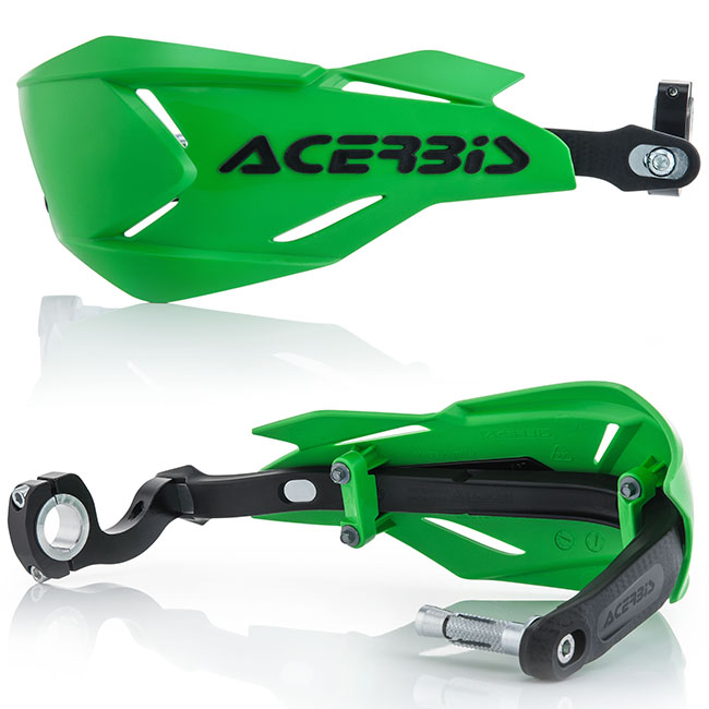 X-Factory Handguard Green/ Black Acerbis [A]