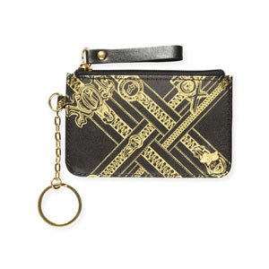 Keyring Fox Ladies Bling Black