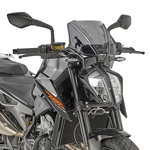 Screen Givi KTM 790 Duke Smoked Incl Fitting Kit
