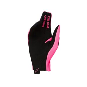 Alpinestars Radar Motocross Gloves Pink Fluoro/Black - Image 2