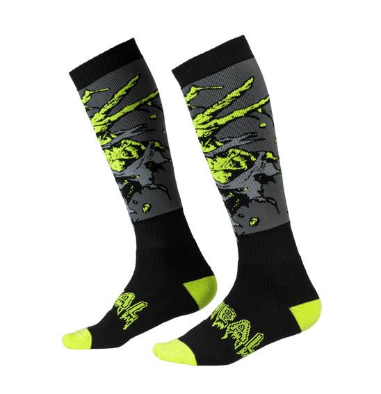 Oneal Pro MX Socks Zombie Black/Green
