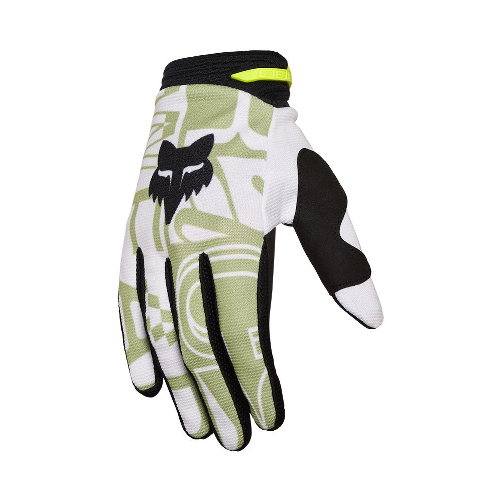 Fox 180 Race Spec Motocross Gloves Pale Green