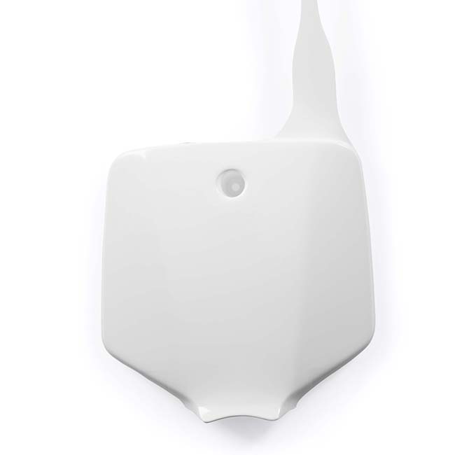Front No.plate white KX65 RM65 Acerbis [A]