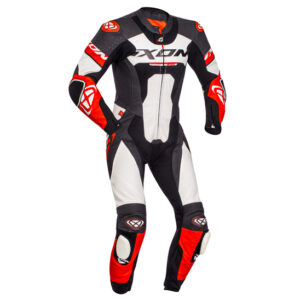 Ixon JACKAL 1pc Race Suit Black/White/Red - Image 1