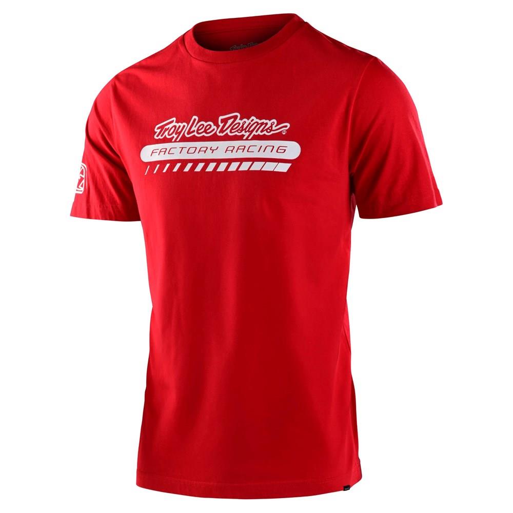 Troy Lee Designs Factory Racing Tee Red