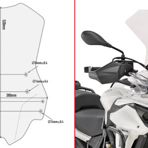 UPPER ENGINE GUARD BENELLI TRK502 '17- - Image 5