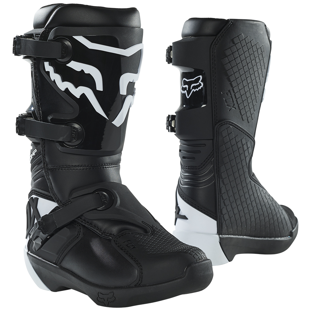 Fox Comp Motocross Boots Youth Black