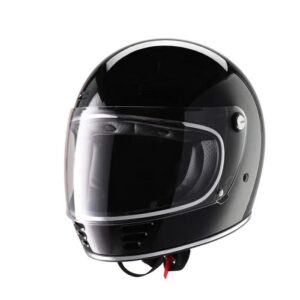 Eldorado E70 Helmet Retro Design Gloss Black - Image 3