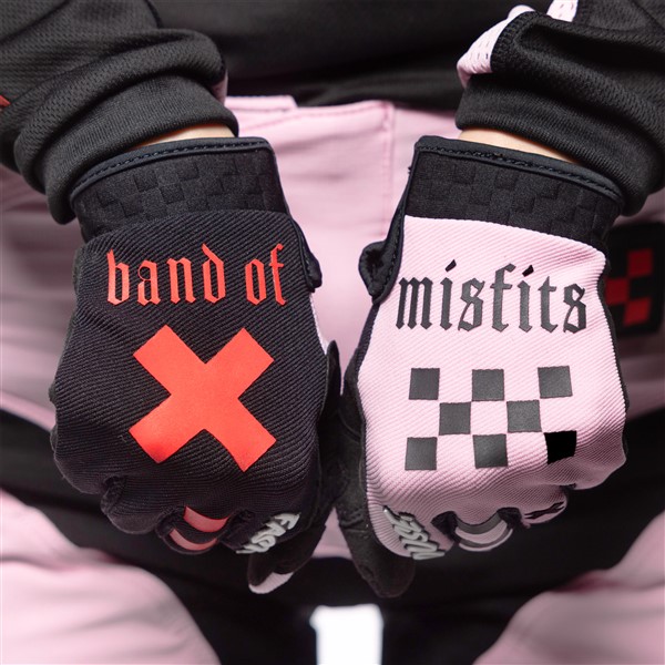 Fasthouse Women's Speed Style Karma Motocross Gloves Pink Diamond/Black
