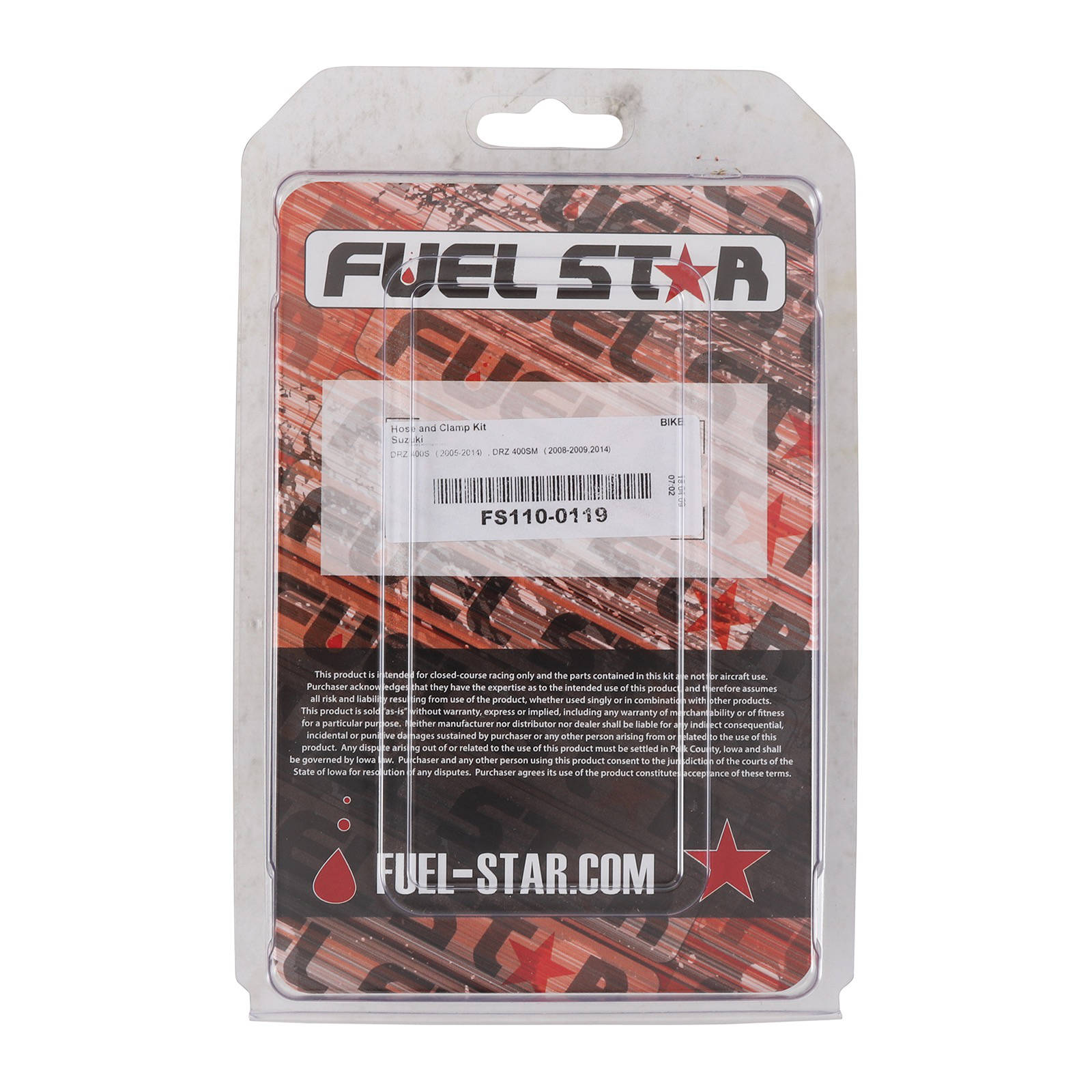 All Balls Racing Hose & Clamp Kit (FS110-0119) - Image 1
