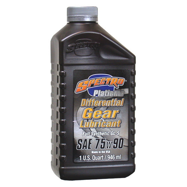 75w90 GL5 .946lt Platinum differential gear oil ful