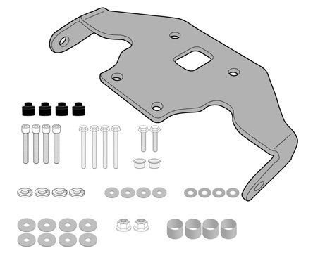 KIT TO FIT TST4118 WITHOUT 4118FZ KAWASAKI Z900 '17->