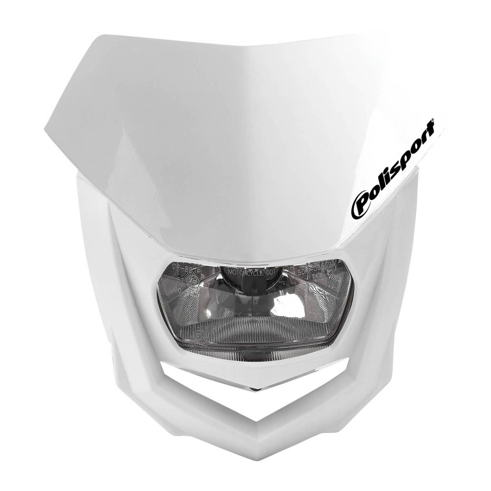 Polisport Halo Headlight White/White - Image 1