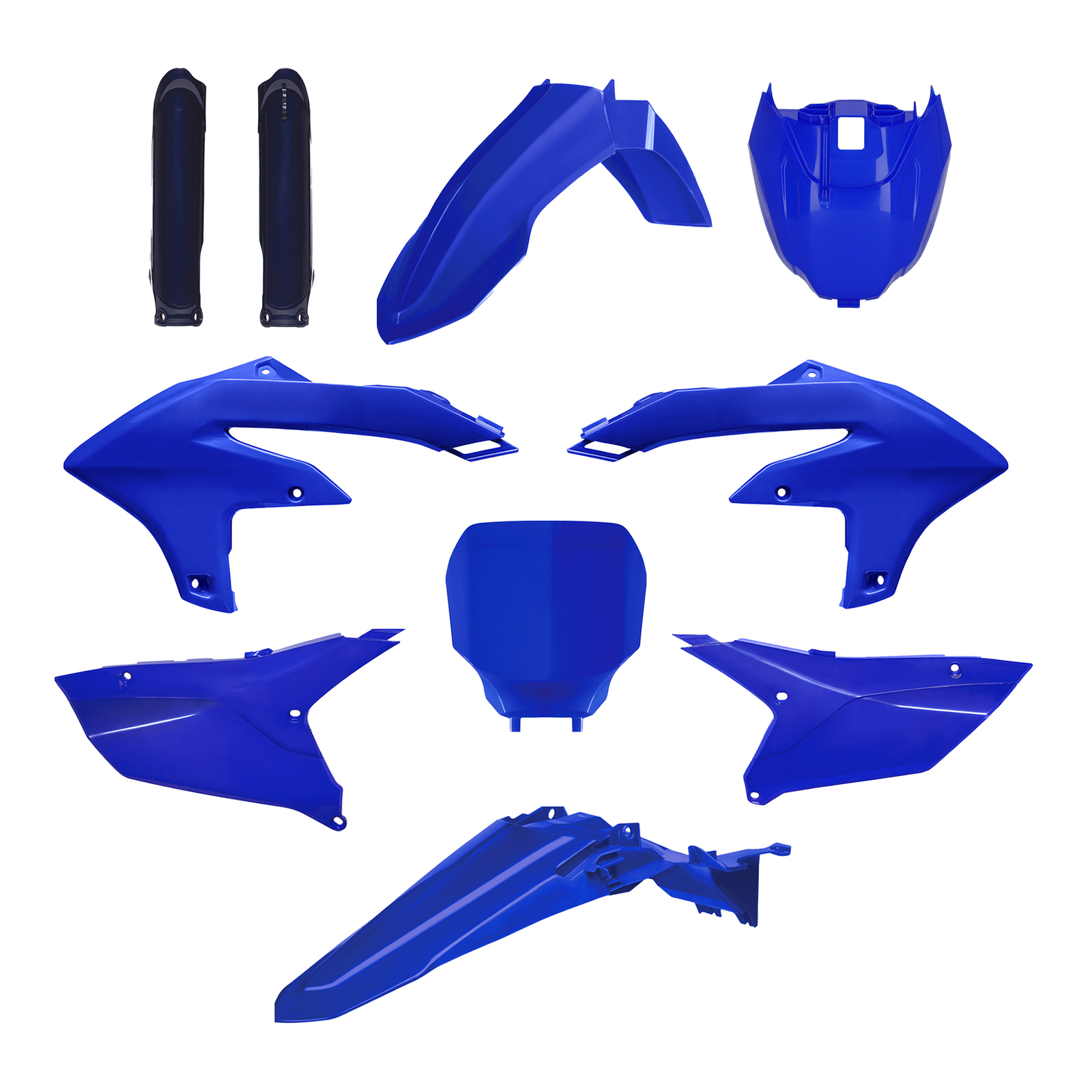 Polisport Full Kit Yamaha YZ250F '24- / YZ450F '23- - Blue - Image 1