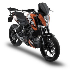 GIVI UNIVERSAL SCREEN BLACK 29x28.5cm (NEEDS SPECIFIC FITTING KIT) - Image 2