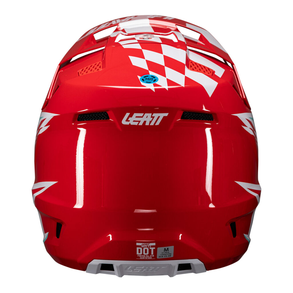 Leat 3.5 Motocross Helmet Kit - Red